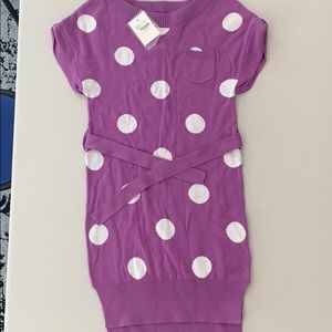 Fox knit dress/tunic for girls